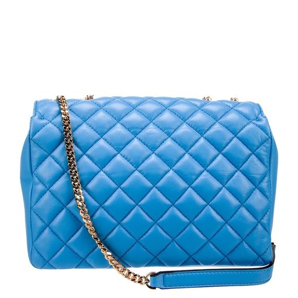 SALE! Versace La Medusa icon medium Quilted leather shoulder crossbody bag  NEW - Picture 2 of 13